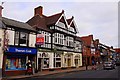 Part timbered shop in Wood Street