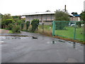 The back of Folkestone sports centre