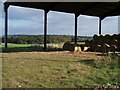 Dutch barn at Manor Farm