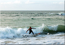 SW5842 : Penwith Schools 'Shoresurf' junior surfing competition at Gwithian (4) by Andy F