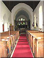 All Saints church - view east