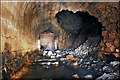 NZ7516 : Grinkle mine culvert collapse by philld