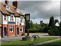 The Star Inn and church