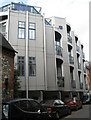 Modern flats behind Southgate Street