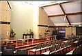 Interior of Oakham Methodist Church