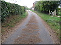 Approaching Redlands Farm