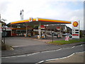 Shell petrol filling station