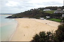SW5240 : Looking south across Porthminster beach, St Ives by Andy F