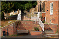 Steps to the church from Market Hill, Southam