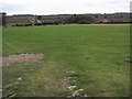 Looking across field to Dunsby House