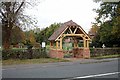 Lych gate, Welland cemetery