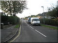 Looking from Widley Gardens up Privett Road towards the crossroads