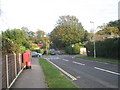 Looking down Privett Road towards the crossroads