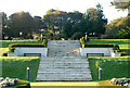 Steps in the formal garden, Tregenna Estate