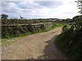 Farm access track, Hollycombe