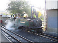 Earl of Merioneth at Blaenau Ffestiniog taking water