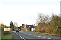 Looking south along the A423 towards Long Itchington