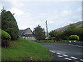 Road junction in Aberangell