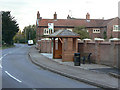 New bus shelter