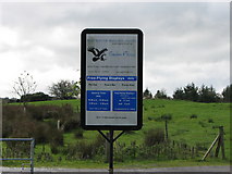 G6217 : Information sign/Eagles Flying by Willie Duffin