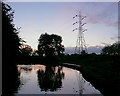 Late evening on the Staffordshire and Worcestershire Canal