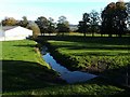 Whiteleys Burn passing Dalmoak Farm