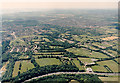 Aerial view of Thundersley Plotlands from the north-west