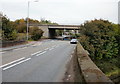 A41 approaching A55 bridge, Christleton