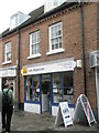 Charity shop in Crane Street