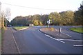 Road junction on Canterbury Road in Dunkirk