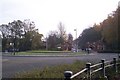 Roundabout at the entrance to the Universities at Medway