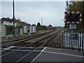 Railway line to London Waterloo