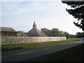 Looking towards the chapel at HM Prison Ford (1)