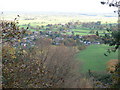 Bulkeley from the top of Bulkeley Hill