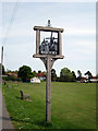 TQ9434 : Woodchurch Village Sign by Oast House Archive