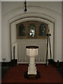 Catholic Church of St William of York, Stake Pool, Font