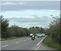 2009 : A361 heading east toward Holwell