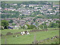 Micklehurst with Roughtown in the distance