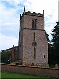 SE8645 : All Saints church tower by Gordon Hatton