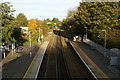 The line to Canterbury through Chilham Station