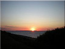 TR1167 : Sunset from Tankerton Slopes towards Sheppey by Martyn Ayre