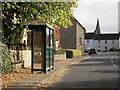 Bus shelter in Aston