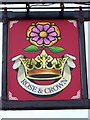 Sign for the Rose and Crown