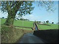 Road towards Crediton from Tedburn St Mary