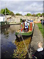 Narrowboat at Trevor Basin