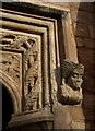 Decoration, church porch, Kenton