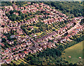 Aerial view of Underhill Road estate, South Benfleet