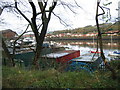 Boatyard and River Tyne at Friars Goose