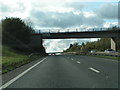 Bridge crossing the A38 west-bound