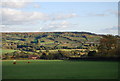 View east from Sheet Hill, Yopps Green